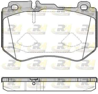 21591.00 Колодки торм.диск. MB C class