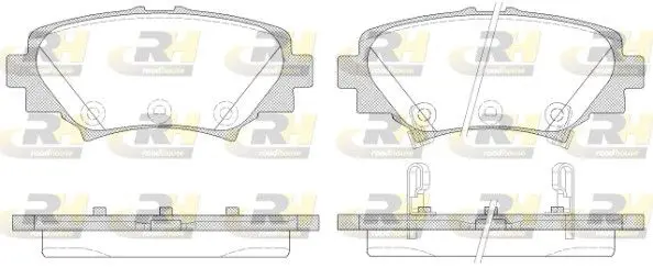 21570.02 Колодки торм. задн.MAZDA 3