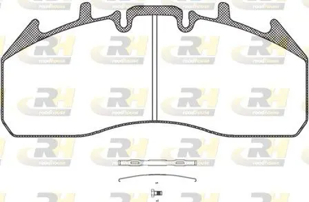 ROADHOUSE JSX2125700 Комплект тормозных колодок,