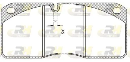 ROADHOUSE JSX227821 Комплект тормозных колодок,