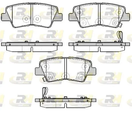21807.02 Brake Pad Set, disc brake