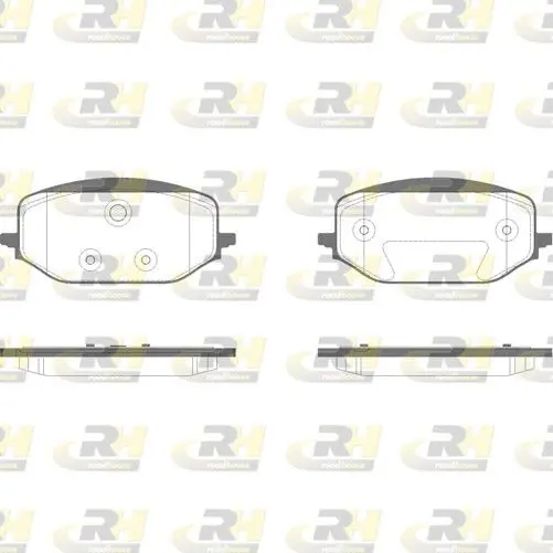 21988.00 Brake Pad Set, disc brake