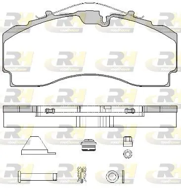 ROADHOUSE JSX2170480 Brake Pad Set, disc brake