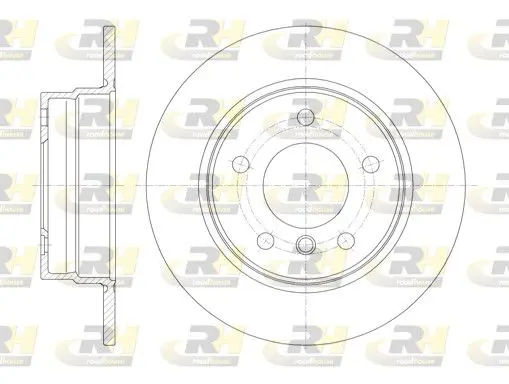 ROADHOUSE 6101300 Тормозной диск