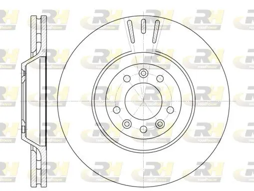 ROADHOUSE 669110 Тормозной диск