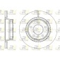 6123110 Тормозной диск