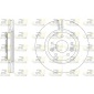 6158110 Тормозной диск