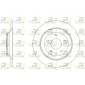 6151800 Диск торм.задн. MAZDA CX-5