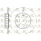 659500 Brake disc