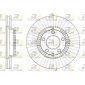 689810 Тормозной диск
