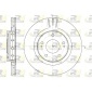 689610 Тормозной диск