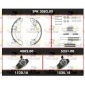 SPK308200 Комплект тормозов, барабанный