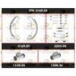 SPK316900 Комплект тормозов, барабанный