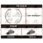 SPK314500 Комплект тормозов, барабанный