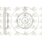 6102910 Тормозной диск