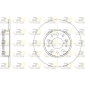 6150000 Тормозной диск
