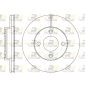 618510 Тормозной диск