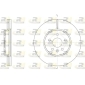6153410 ROADHOUSE Тормозной диск