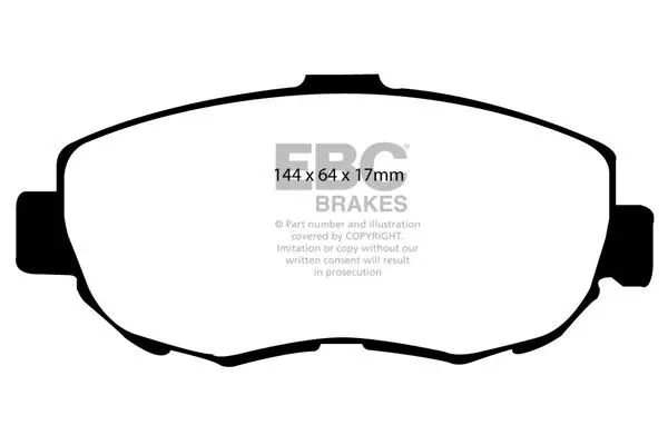EBC DP21223 Комплект тормозных колодок,