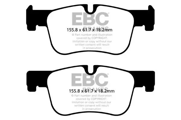 EBC DP22143 Комплект тормозных колодок,