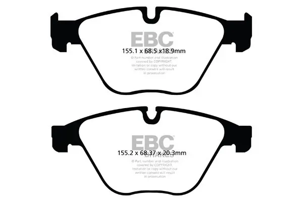 DP42103R Комплект тормозных колодок,