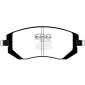 DP1661 EBC Комплект тормозных колодок,