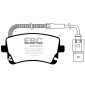 DP41470R EBC Комплект тормозных колодок,