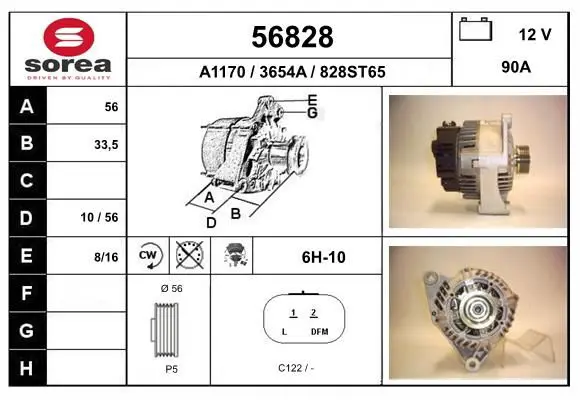 56828 