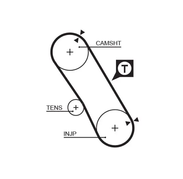 GATES 5061XS Ремень ГРМ NISSAN 2.0 90-00