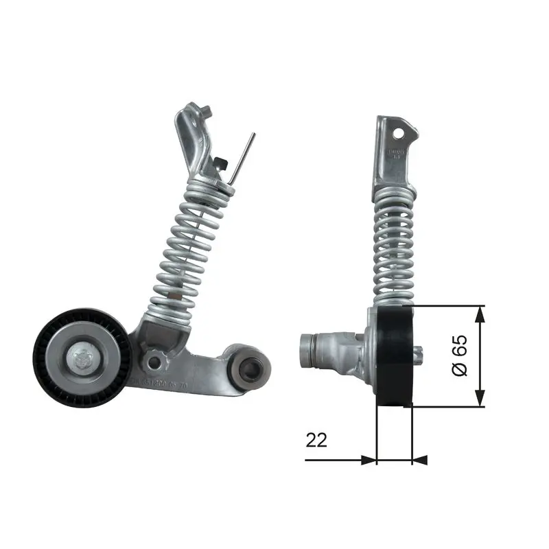 GATES T39373 Ролик