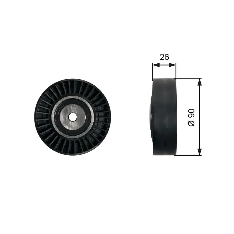 GATES T36461 Ролик