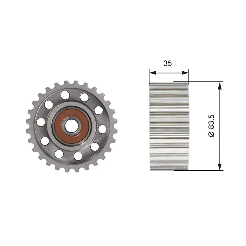 GATES T42100 Ролик