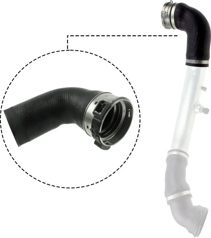 09-0711 Патрубок интеркулера BMW E60