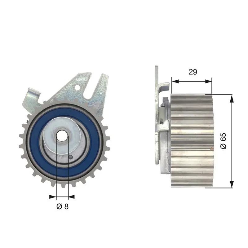 GATES T43043 Ролик