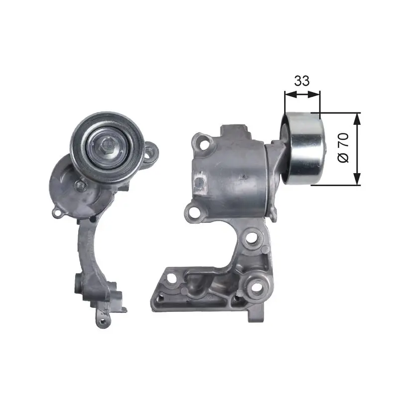 Gates T38411 Ролик T38411 (7808-21311)