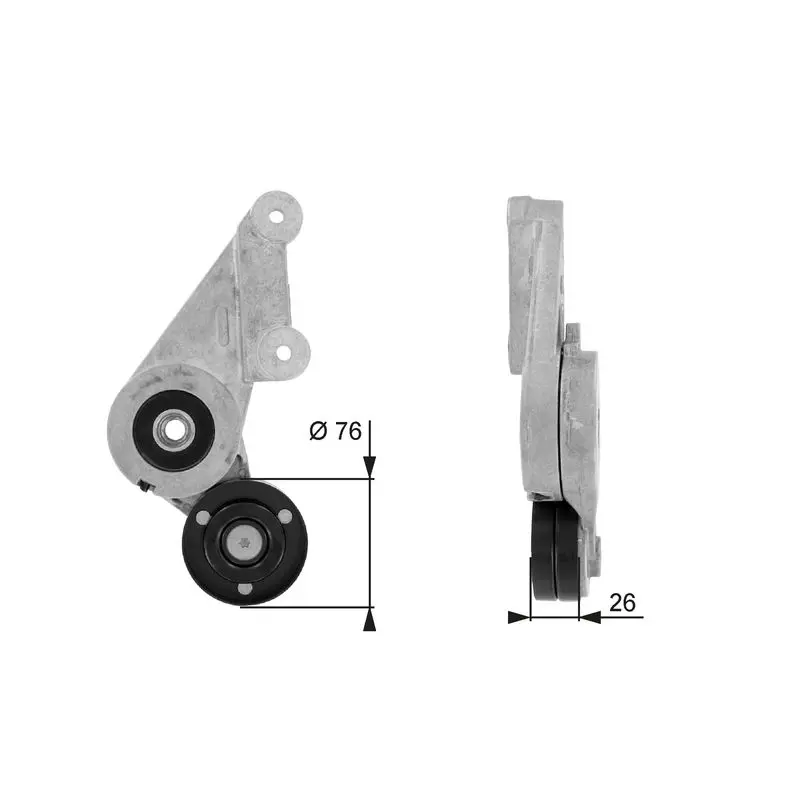 Gates T38304 Ролик