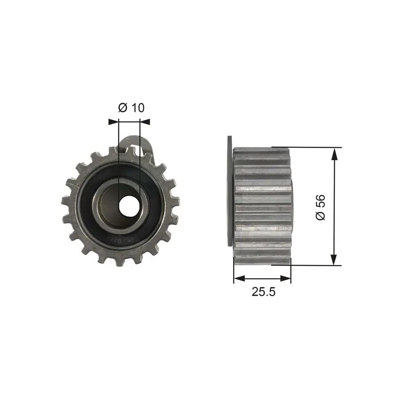 GATES T42073 Ролик