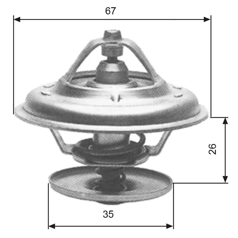GATES TH11680G1 Термостат