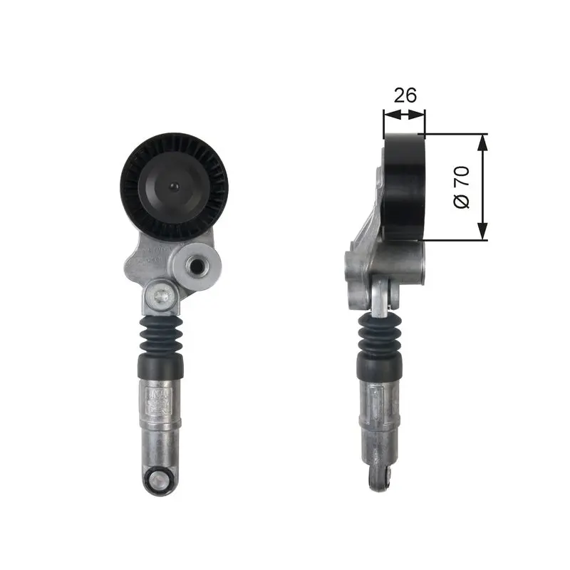 GATES T39158 Ролик
