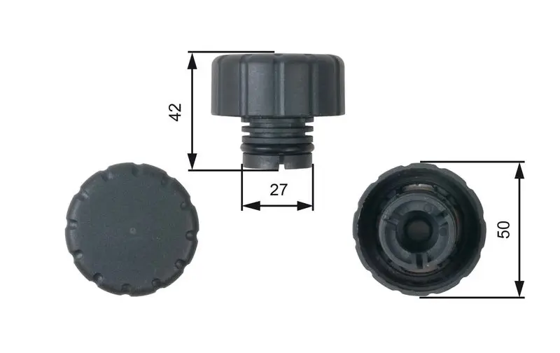 GATES RC244 Крышка расширительного бачка