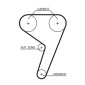 Gates K015433XS