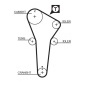 Gates K015421XS