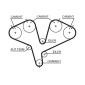 Gates K035453XS
