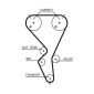 Gates K015615XS