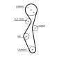 Gates K015672XS