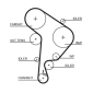 GATES KP25559XS2