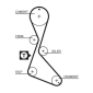 Gates K015130XS