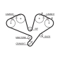 Gates K015442XS