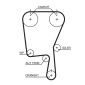 5490XS Gates Ремень ГРМ VW Polo 1,4 -02