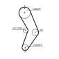 Gates K015662XS